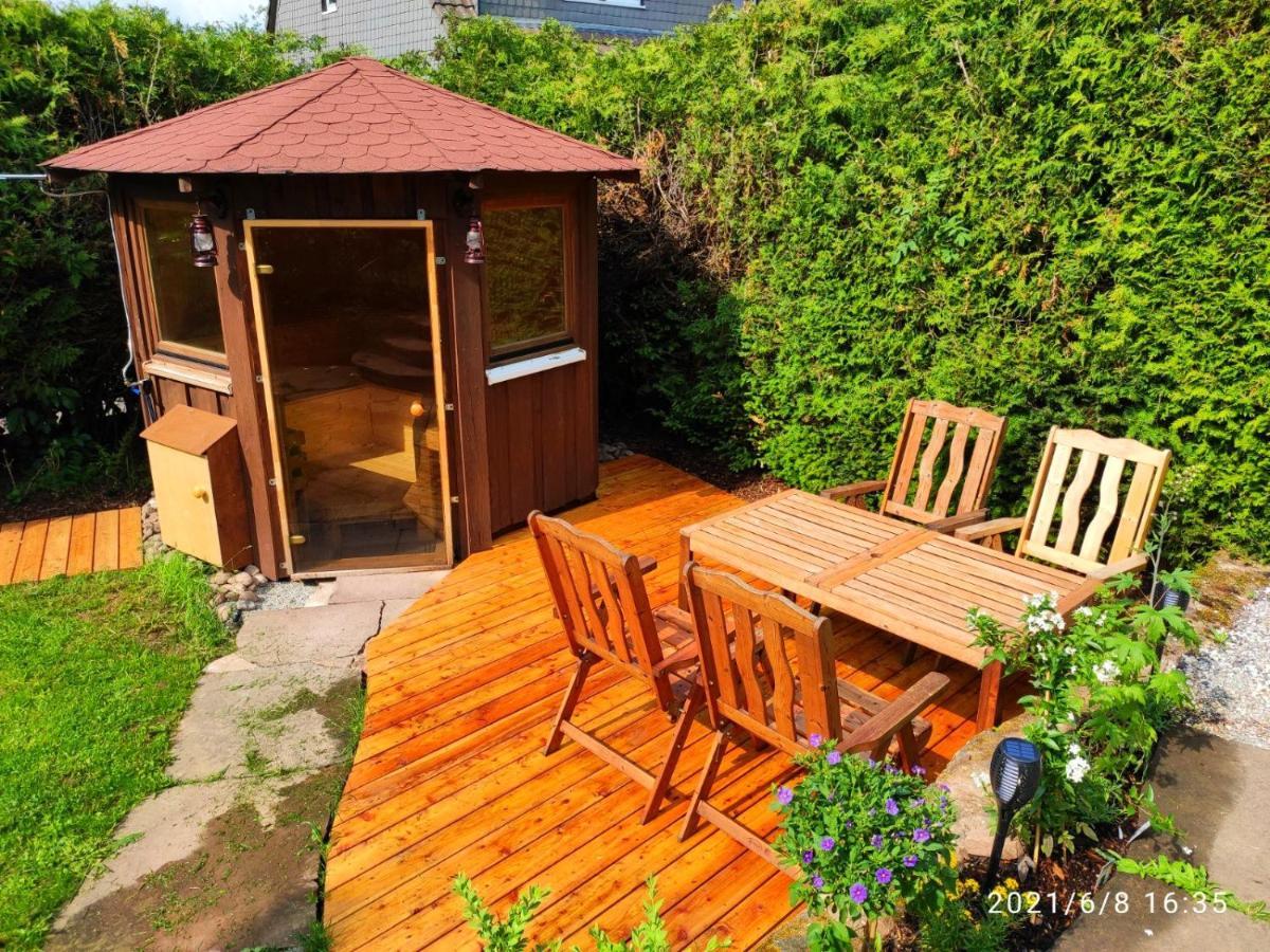 Ferienhaus Marre - Mit Grill, Feuerstelle Und Gartensauna Waldbrunn  Екстериор снимка