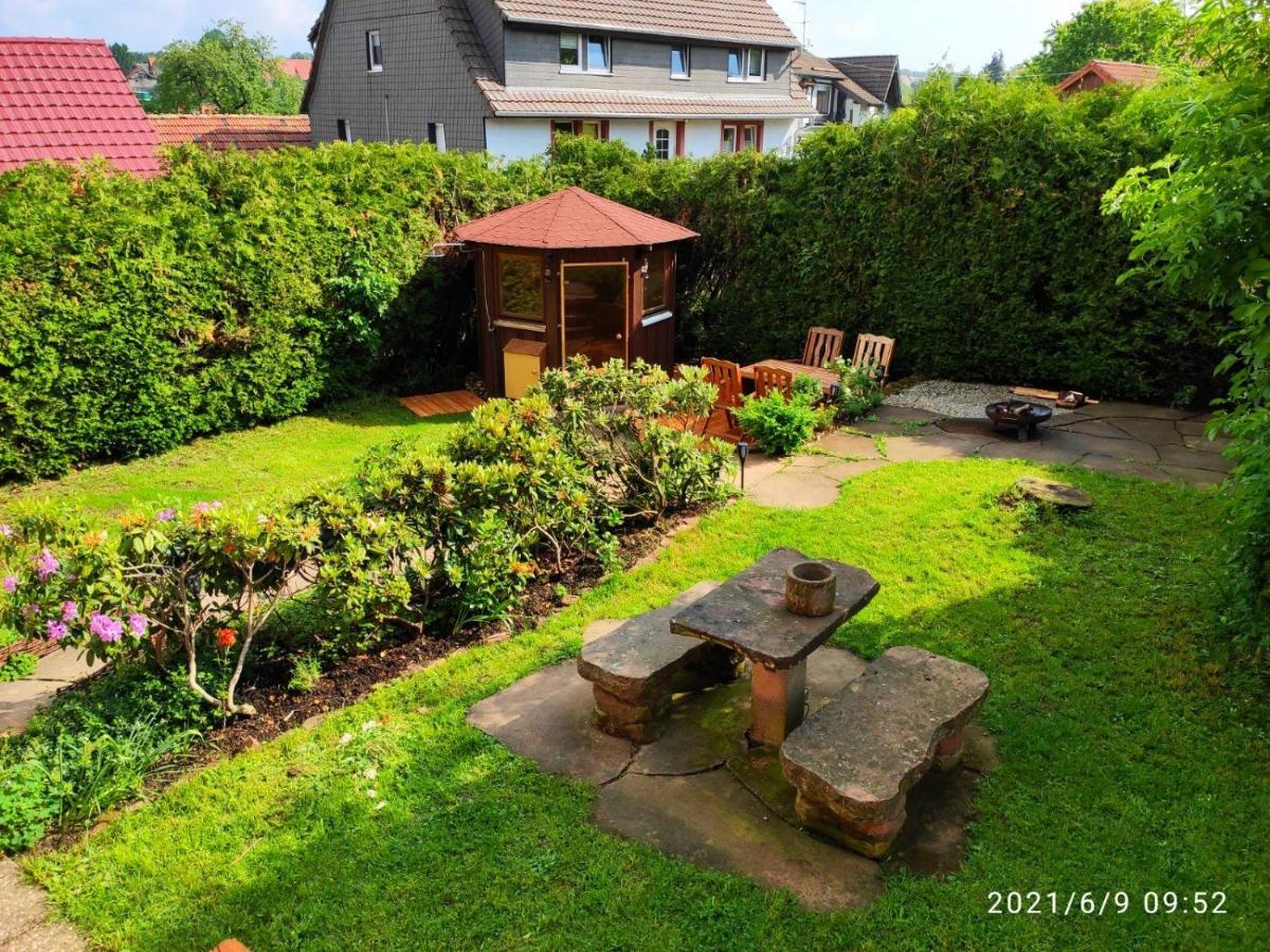 Ferienhaus Marre - Mit Grill, Feuerstelle Und Gartensauna Waldbrunn  Екстериор снимка